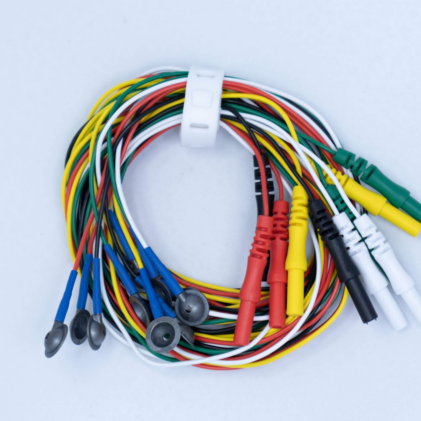 Electrode Ag/AgCl Disposable 1.5m Length 10 colours (10)